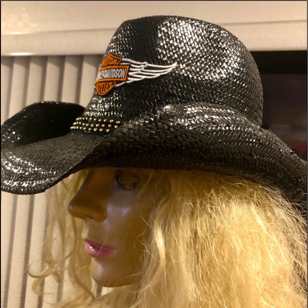 Cowboy Hat w/Harley Davidson theme